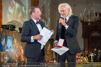 amfAR Gala - Residenz Salzburg, Salzburg - So 24.08.2025 - Bob GELDOF, Josef Sepp SCHELLHORN275