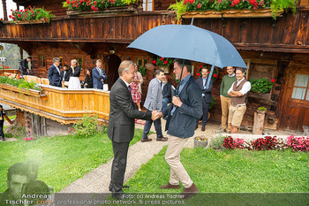 Owners and CEO Get Together - Jausenstüberl Oberthaler, Alpbach - Do 28.08.2025 - Karl Theodor ZU GUTTENBERG, Gerald GERSTBAUER23
