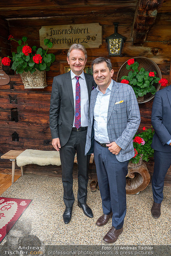 Owners and CEO Get Together - Jausenstüberl Oberthaler, Alpbach - Do 28.08.2025 - Gerald GERSTBAUER, Christoph MORANDELL25