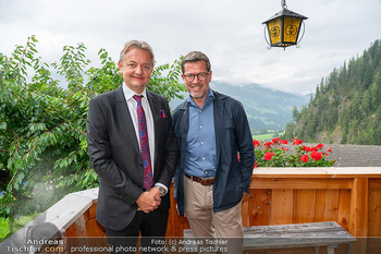 Owners and CEO Get Together - Jausenstüberl Oberthaler, Alpbach - Do 28.08.2025 - Karl Theodor ZU GUTTENBERG, Gerald GERSTBAUER56