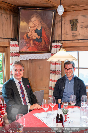 Owners and CEO Get Together - Jausenstüberl Oberthaler, Alpbach - Do 28.08.2025 - Gerald GERSTBAUER, Karl Theodor ZU GUTTENBERG67
