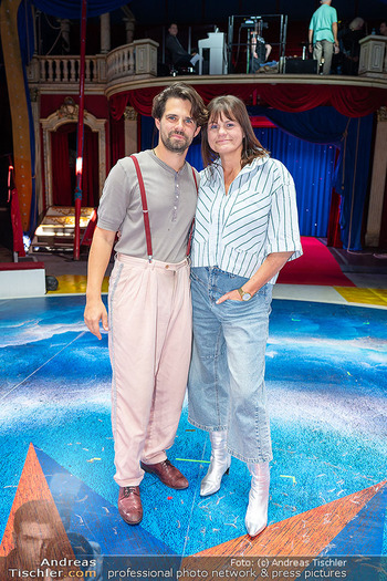 Cagliostro - Probe- und Pressetermin - Zirkuszelt am Heumarkt, Wien - Mi 03.09.2025 - Eva Maria MAROLD, Josef ELLERS9