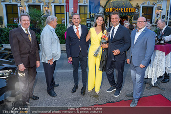 Goldener Johann für Jonas Kaufmann - Marchfelderhof, NÖ - Fr 05.09.2025 - Hans Peter HASELSTEINER verlässt das Gruppenfoto38