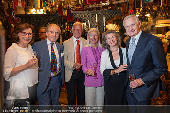 Goldener Johann für Jonas Kaufmann - Marchfelderhof, NÖ - Fr 05.09.2025 - Gruppenfoto Magic Christian, Martina und Werner FASSLABEND, SCH95