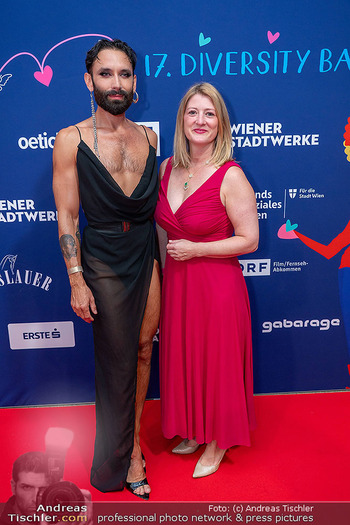 Diversity Ball - Rathaus, Wien - So 07.09.2025 - Conchita WURST, Bettna EMMERLING161