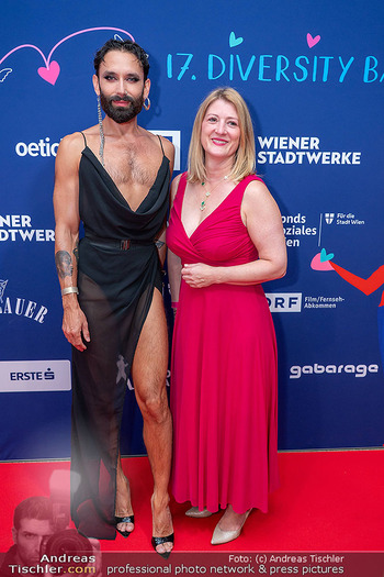 Diversity Ball - Rathaus, Wien - So 07.09.2025 - Conchita WURST, Bettna EMMERLING163