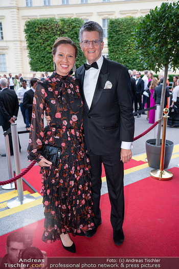 Fundraising Dinner - Albertina, Wien - Di 09.09.2025 - Georg GÜRTLER mit Ehefrau Eva38