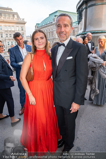 Fundraising Dinner - Albertina, Wien - Di 09.09.2025 - Christian KERN mit Tochter Carla55