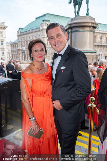 Fundraising Dinner - Albertina, Wien - Di 09.09.2025 - Peter HANKE mit Ehefrau Sabine81