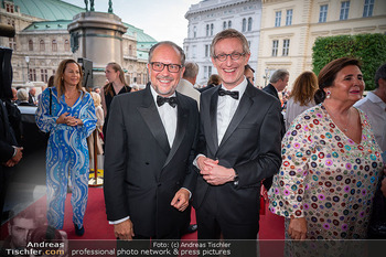 Fundraising Dinner - Albertina, Wien - Di 09.09.2025 - Alexander SCHALLENBERG, Ralph GLEIS90