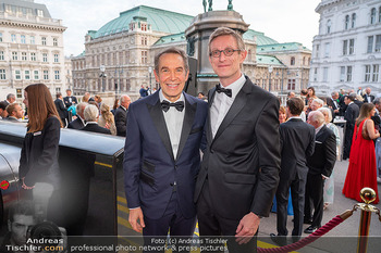 Fundraising Dinner - Albertina, Wien - Di 09.09.2025 - Jeff KOONS, Ralph GLEIS103