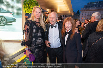 Fundraising Dinner - Albertina, Wien - Di 09.09.2025 - Robert DORNHELM mit Ehefrau Lynn, Eva DICHAND141