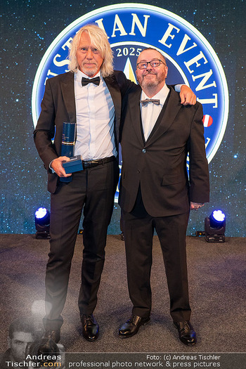 Emba Awards - Palais Ferstel, Wien - Di 09.09.2025 - Ewald TATAR, Gerold HAUBNER (Rokko RAMIREZ)49