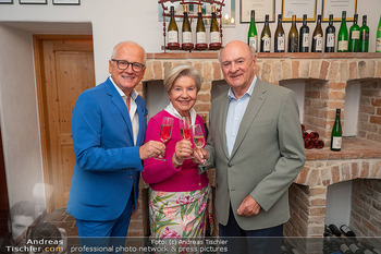Kunst trifft Wein - Weingut Pröll, Radlbrun - Do 11.09.2025 - Sissi und Erwin PRÖLL, Andy MAREK5