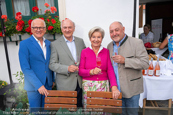 Kunst trifft Wein - Weingut Pröll, Radlbrun - Do 11.09.2025 - Rudi ROUBINEK, Erwin und Sissi PRÖLL, Andy MAREK34
