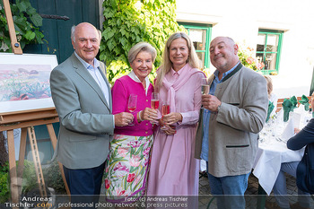 Kunst trifft Wein - Weingut Pröll, Radlbrun - Do 11.09.2025 - Claudia REITERER, Erwin und Sissi PRÖLL, Rudi ROUBINEK58