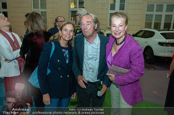 Ausstellungseröffnung ´Die Linie´ - Heidi Horten Collection Museum - Do 18.09.2025 - Camilla HABSBURG, Hubert SCHEIBL, Eva WALDERDORFF7