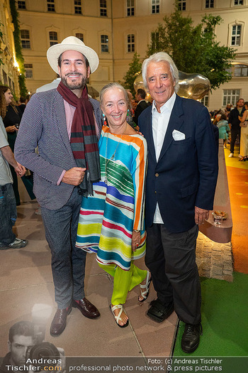 Ausstellungseröffnung ´Die Linie´ - Heidi Horten Collection Museum - Do 18.09.2025 - Agnes HUSSLEIN, Clemens UNTERREINER, Peter HUSSLEIN15