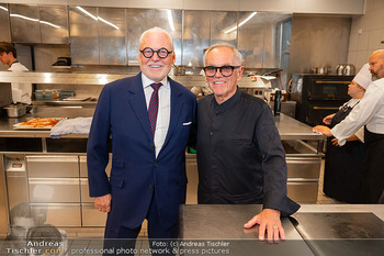 Falstaff Charity Dinner mit Wolfgang Puck - Steirereck im Stadtpark, Wien - Mo 22.09.2025 - Wolfgang ROSAM, Wolfgang PUCK3