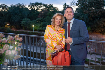 Falstaff Charity Dinner mit Wolfgang Puck - Steirereck im Stadtpark, Wien - Mo 22.09.2025 - Bogdan ROSCIC, Christine KLIMASCHKA48