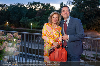 Falstaff Charity Dinner mit Wolfgang Puck - Steirereck im Stadtpark, Wien - Mo 22.09.2025 - Bogdan ROSCIC, Christine KLIMASCHKA49