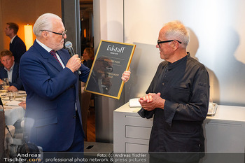 Falstaff Charity Dinner mit Wolfgang Puck - Steirereck im Stadtpark, Wien - Mo 22.09.2025 - Wolfgang ROSAM, Wolfgang PUCK61