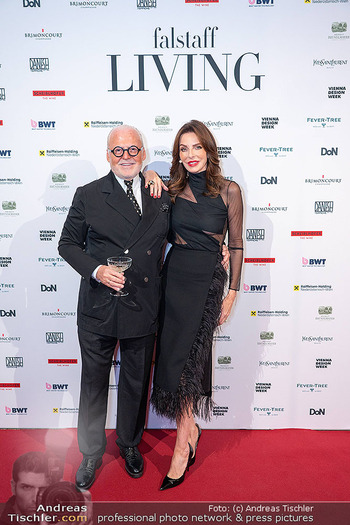 Falstaff Living Design Awards - MAK, Wien - Mi 24.09.2025 - Wolfgang und Angelika ROSAM47