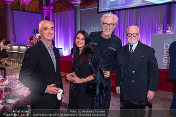 Falstaff Living Design Awards - MAK, Wien - Mi 24.09.2025 - Hans KUPELWIESER, Marcel WANDERS, Caterina ROPPO, W ROSAM57
