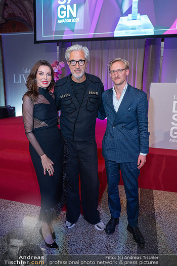 Falstaff Living Design Awards - MAK, Wien - Mi 24.09.2025 - Gabriel ROLAND, Caterina ROPPO, Marcel WANDERS206