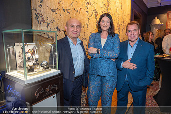 Glashütte Uhrenpräsentation - Palais Szechenyi Rahimi, Wien - Do 25.09.2025 - Ali RAHIMI, Andreas ZECHNER, Susanne MÜLLER91
