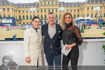 Longines global champions tour Opening - Schloss Schönbrunn, Wien - Fr 26.09.2025 - Klaus PANHOLZER, Sonja KLIMA, Eser AKBABA8