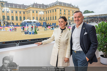 Longines global champions tour Opening - Schloss Schönbrunn, Wien - Fr 26.09.2025 - Klaus PANHOLZER, Sonja KLIMA11