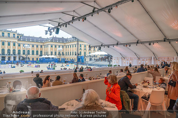 Longines global champions tour Opening - Schloss Schönbrunn, Wien - Fr 26.09.2025 - Übersichtsfoto Luftbereich14