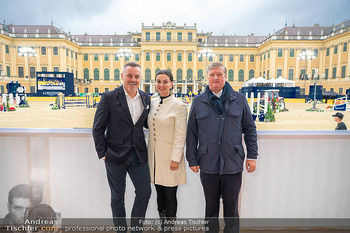 Longines global champions tour Opening - Schloss Schönbrunn, Wien - Fr 26.09.2025 - Klaus PANHOLZER, Sonja KLIMA, Jan TOPS35