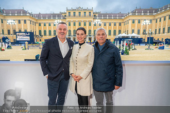Longines global champions tour Opening - Schloss Schönbrunn, Wien - Fr 26.09.2025 - Klaus PANHOLZER, Sonja KLIMA, Helmut MORBITZER43