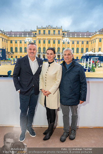 Longines global champions tour Opening - Schloss Schönbrunn, Wien - Fr 26.09.2025 - Klaus PANHOLZER, Sonja KLIMA, Helmut MORBITZER45