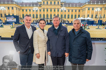 Longines global champions tour Opening - Schloss Schönbrunn, Wien - Fr 26.09.2025 - Klaus PANHOLZER, Sonja KLIMA, Jan TOPS, Helmut MORBITZER46