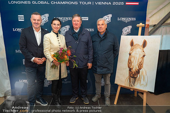 Longines global champions tour Opening - Schloss Schönbrunn, Wien - Fr 26.09.2025 - Klaus PANHOLZER, Sonja KLIMA, Jan TOPS, Helmut MORBITZER100