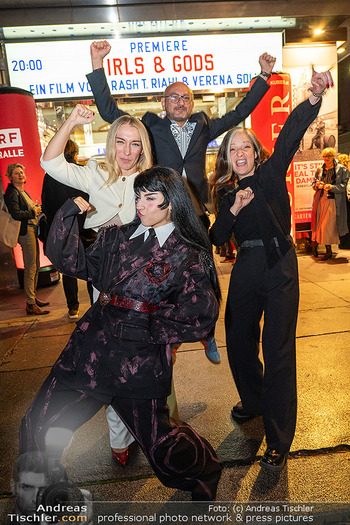 Kinopremiere ´Girls and Gods´ - Gartenbaukino Wien - Mo 06.10.2025 - Inna SHEVCHENKO, Arash T. RIAHI, Verena SOLTIZ, VAZISTA1