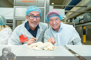 Pro Juventute Promi-backen - DerMann Brotway, Wien - Mi 08.10.2025 - Heribert KASPER, Hubert WOLF18