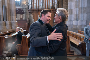 Trauerzeremonie Harald Serafin - Stephansdom, Wien - Mi 08.10.2025 - Daniel SERAFIN, Alfons HAIDER26