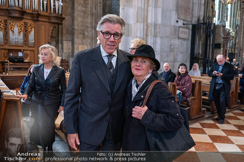 Trauerzeremonie Harald Serafin - Stephansdom, Wien - Mi 08.10.2025 - Thomas HAMPSON, Helga RABL-STADLER50
