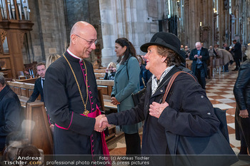 Trauerzeremonie Harald Serafin - Stephansdom, Wien - Mi 08.10.2025 - Anton Toni FABER, Helga RABL-STADLER52