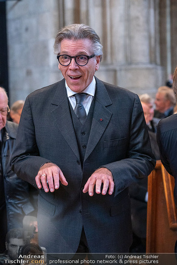 Trauerzeremonie Harald Serafin - Stephansdom, Wien - Mi 08.10.2025 - Thomas HAMPSON56