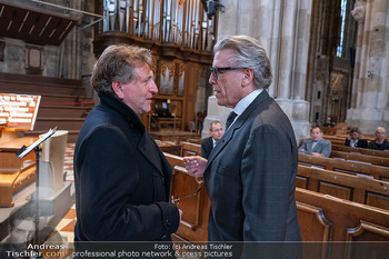 Trauerzeremonie Harald Serafin - Stephansdom, Wien - Mi 08.10.2025 - Andreas SCHAGER, Thomas HAMPSON67