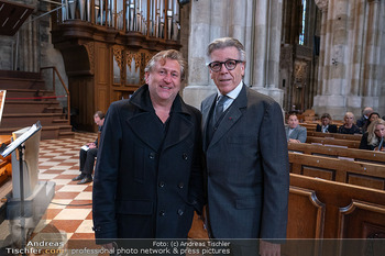 Trauerzeremonie Harald Serafin - Stephansdom, Wien - Mi 08.10.2025 - Andreas SCHAGER, Thomas HAMPSON68