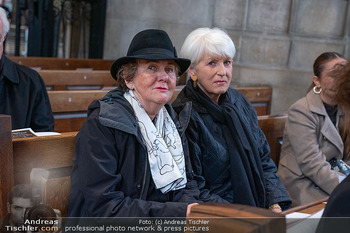 Trauerzeremonie Harald Serafin - Stephansdom, Wien - Mi 08.10.2025 - Helga RABL-STADLER, Maria RAUCH-KALLAT72