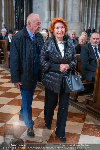 Trauerzeremonie Harald Serafin - Stephansdom, Wien - Mi 08.10.2025 - Inge und Rudolf Purzel KLINGOHR73