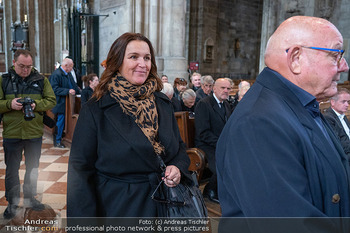 Trauerzeremonie Harald Serafin - Stephansdom, Wien - Mi 08.10.2025 - Barbara KARLICH, Wolfgang BÖCK80