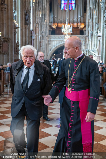 Trauerzeremonie Harald Serafin - Stephansdom, Wien - Mi 08.10.2025 - Ioan HOLENDER, Anton Toni FABER88